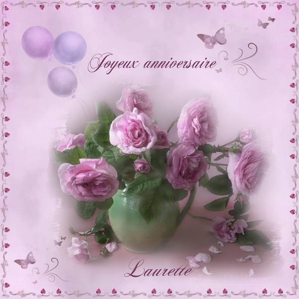 Belle journée à toi Laurette