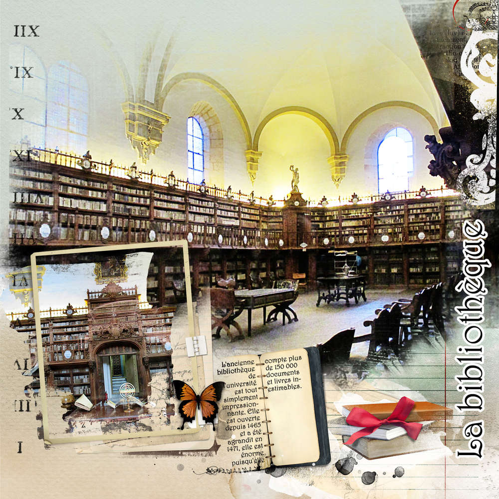 Bibliothèque de l'université de Salamanque Espagne