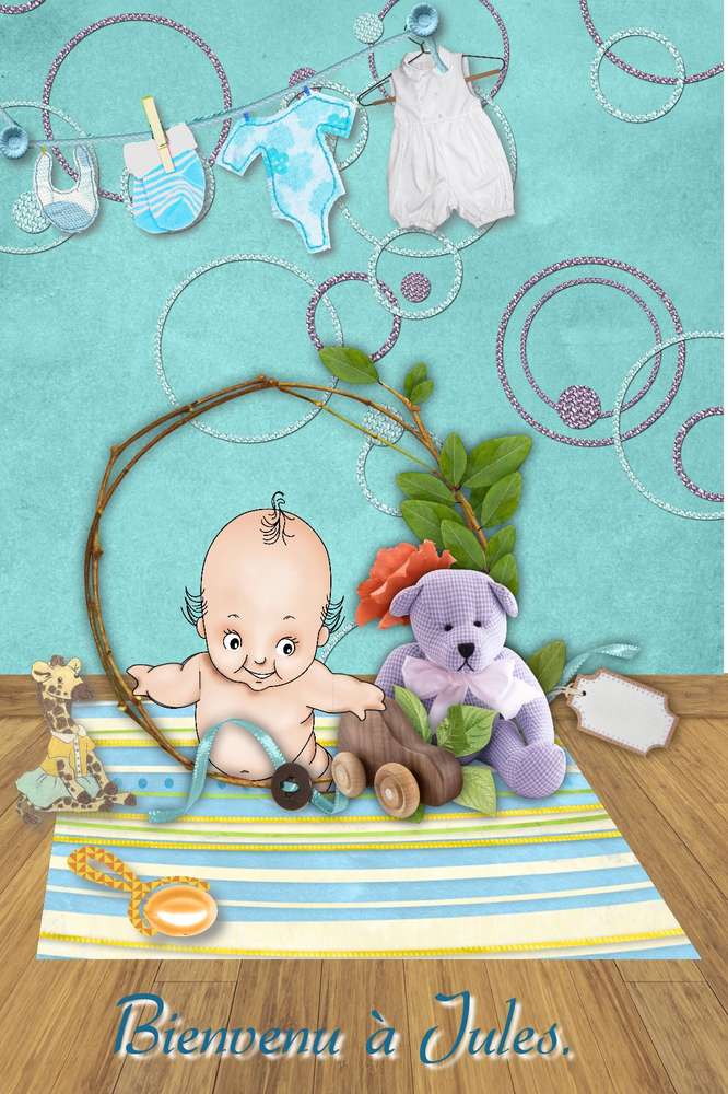 bienvenu au petit  Jules