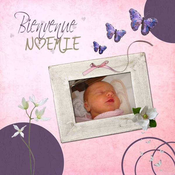 Bienvenue Noémie