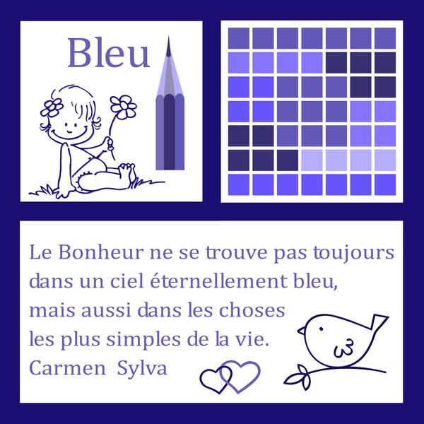 BLEU BONHEUR