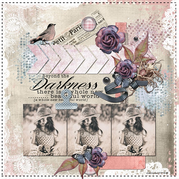 Blush &amp;amp; Black