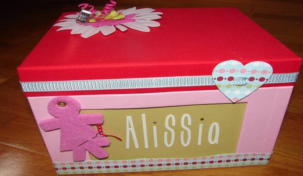 Boite à photos pour ALissia