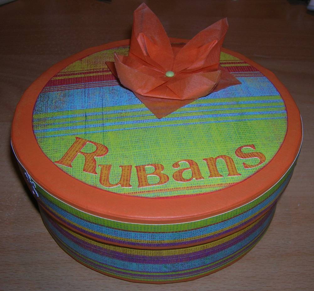 boite à rubans