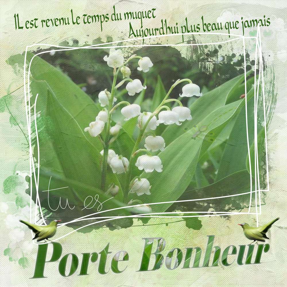 Bon 1er mai à toute la galerie et merci à Mimi pour