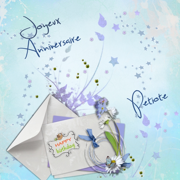 Bon Anniv Petiote