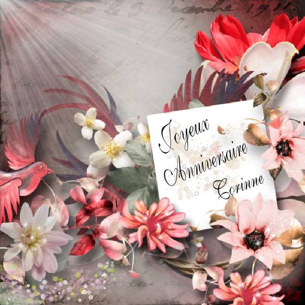 Bon Anniversaire Corinne Forum Le Monde Du Scrap