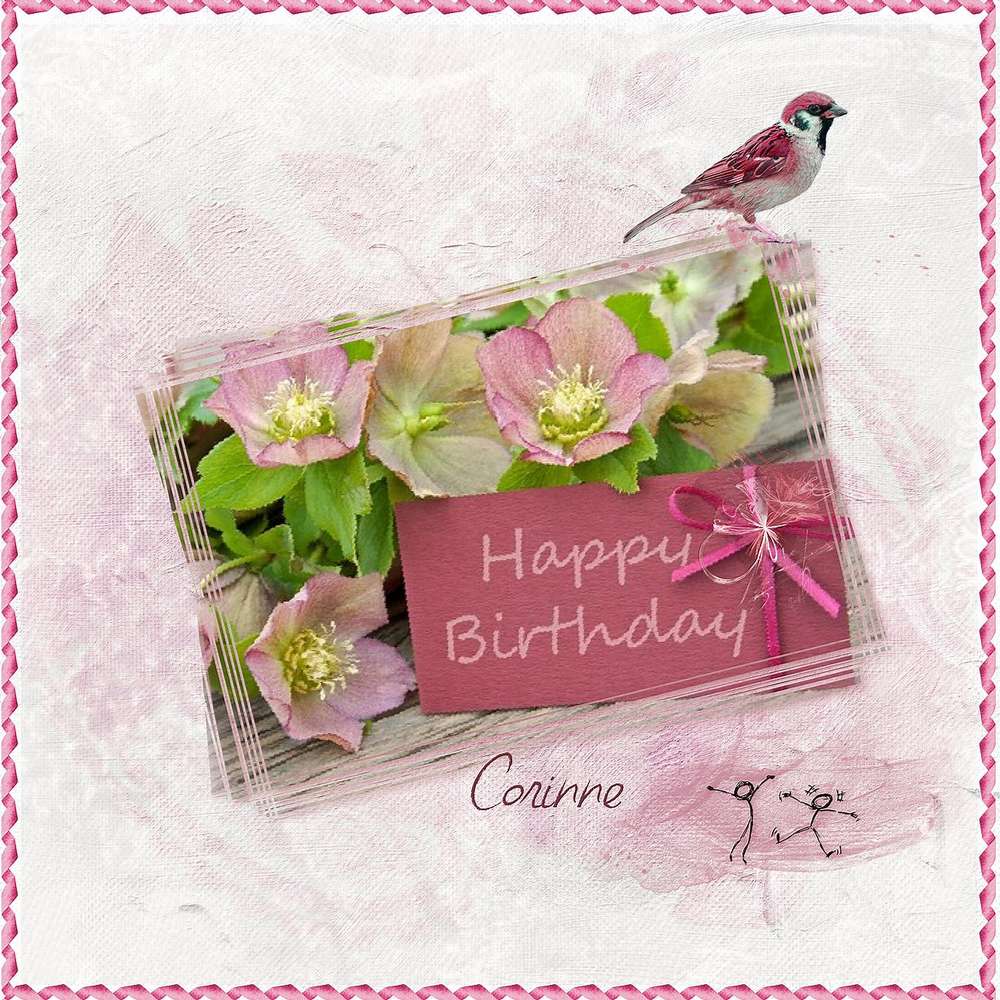 Bon Anniversaire Corinne Forum Le Monde Du Scrap