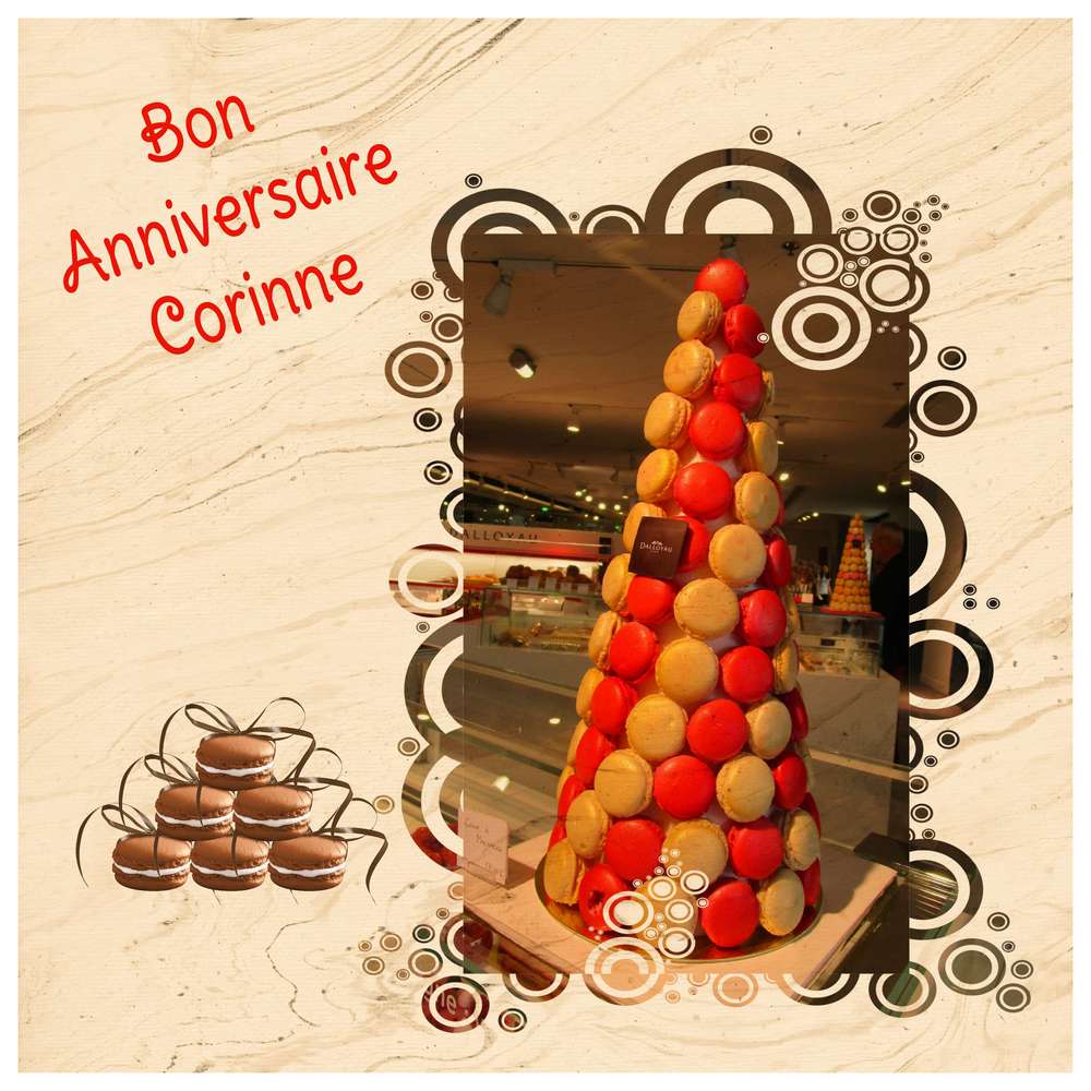 Bon anniversaire Corinne