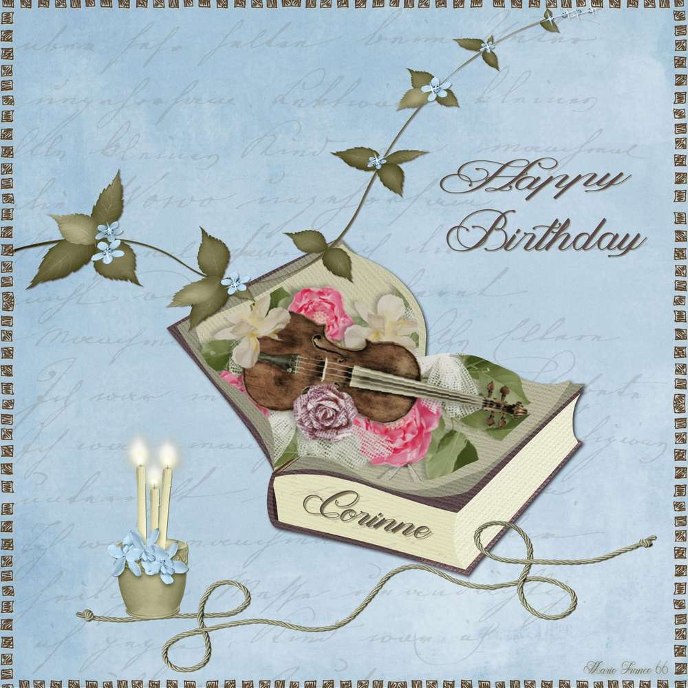 BON ANNIVERSAIRE CORINNE