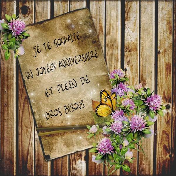 Bon Anniversaire Fleur de Sel