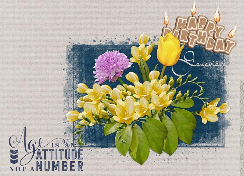 Bon Anniversaire Geneviève