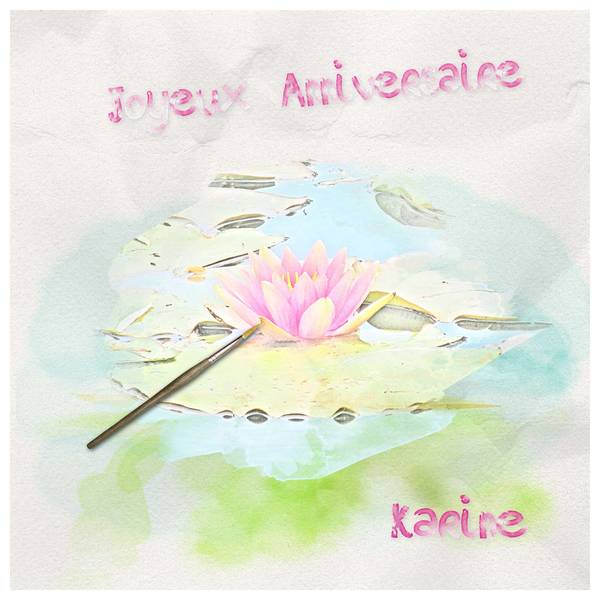 Bon Anniversaire Karine