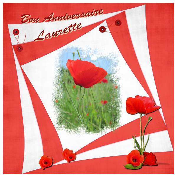 Bon Anniversaire Laurette