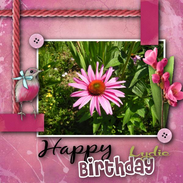 Bon anniversaire Lydie