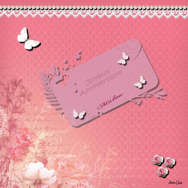 Bon Anniversaire Malou