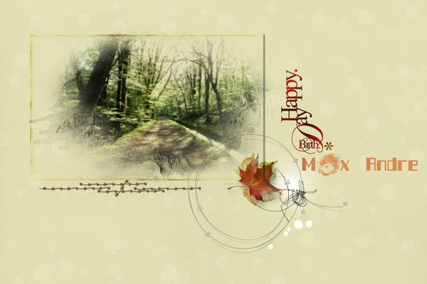 Bon anniversaire Max...