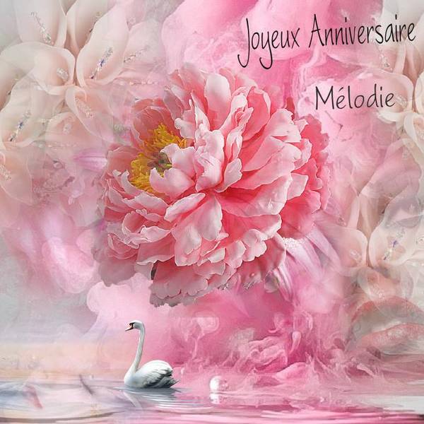 Bon Anniversaire Mélodie