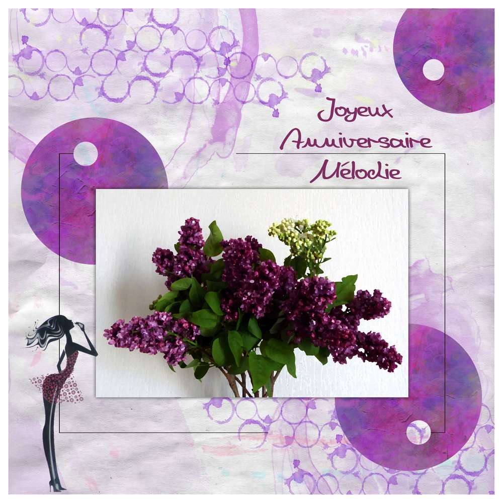 Bon Anniversaire Mélodie