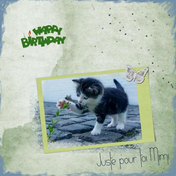 Bon anniversaire Mimi