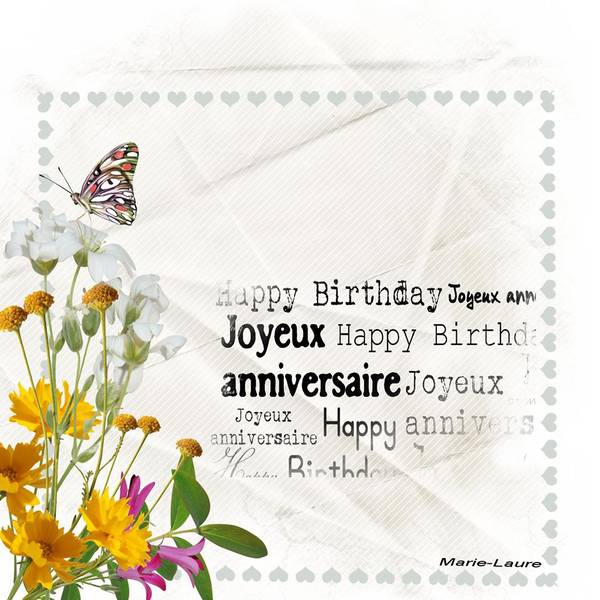 Bon Anniversaire Paulette