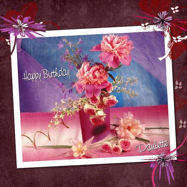 Bon Anniversaire Paulette