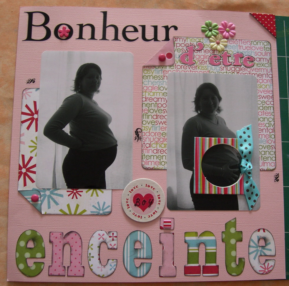 Bonheur d'être enceinte