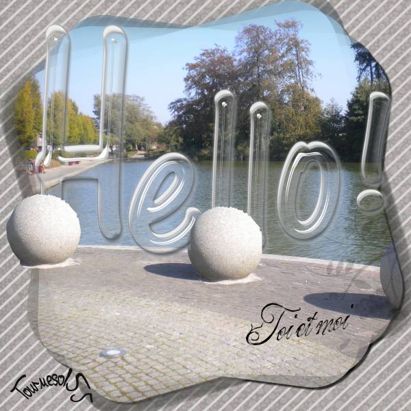 Bonjour depuis l'étang