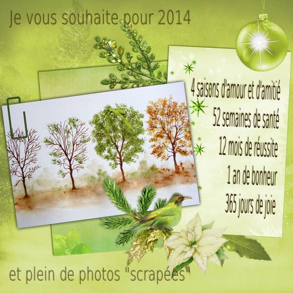 Bonne année à tous