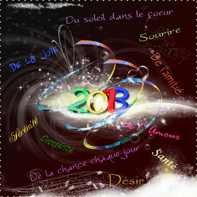 Bonne année 2013