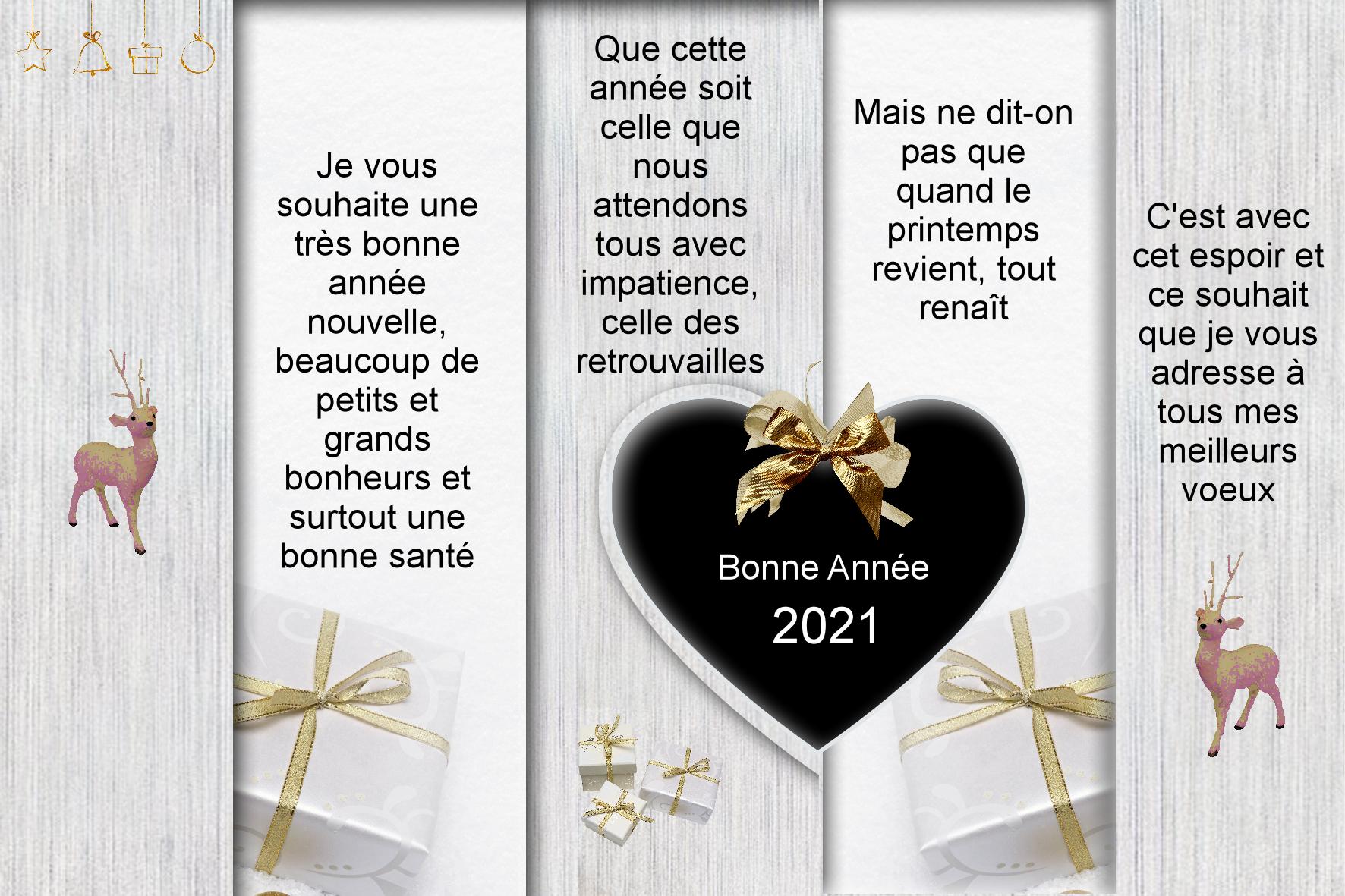 Bonne année 2021