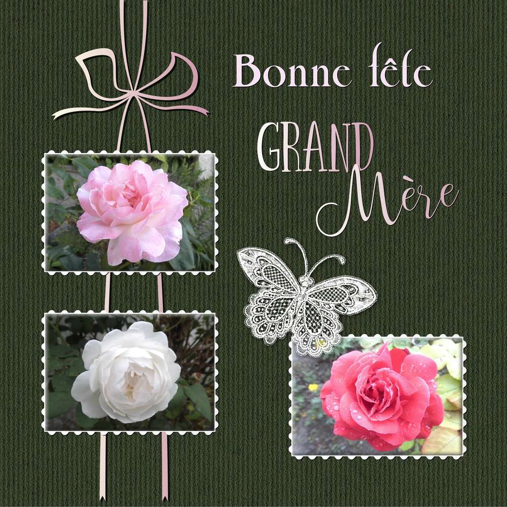 BONNE FETE A TOUTES LES GRANDS-MERES