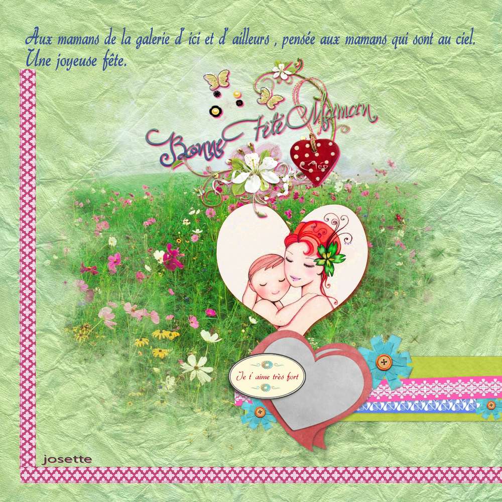 Bonne fête aux mamans