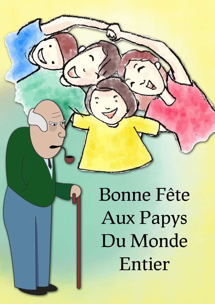 BONNE FETE AUX PAPYS DU MONDE ENTIER