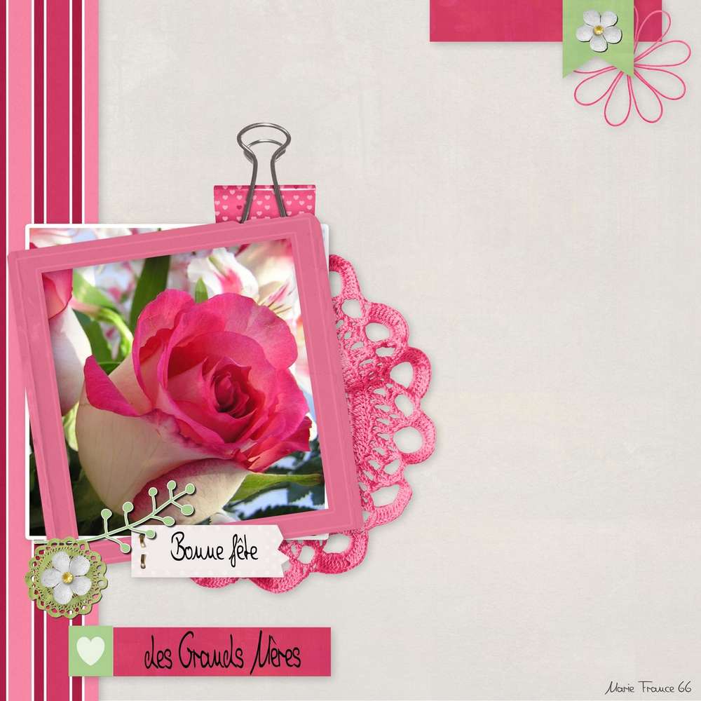 BONNE FETE DES GRANDS MERES.
