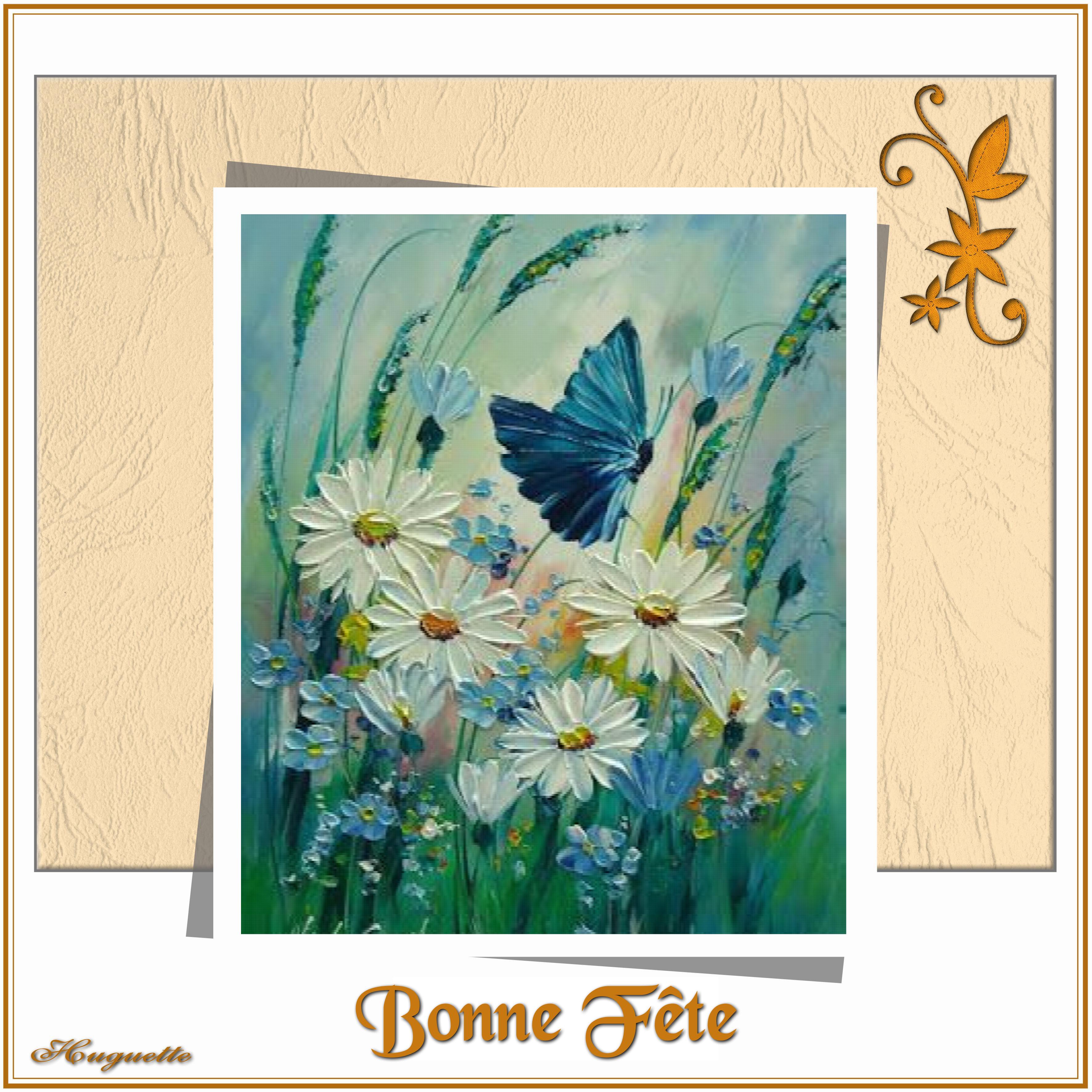 Bonne Fête des Mamies. création Huguette