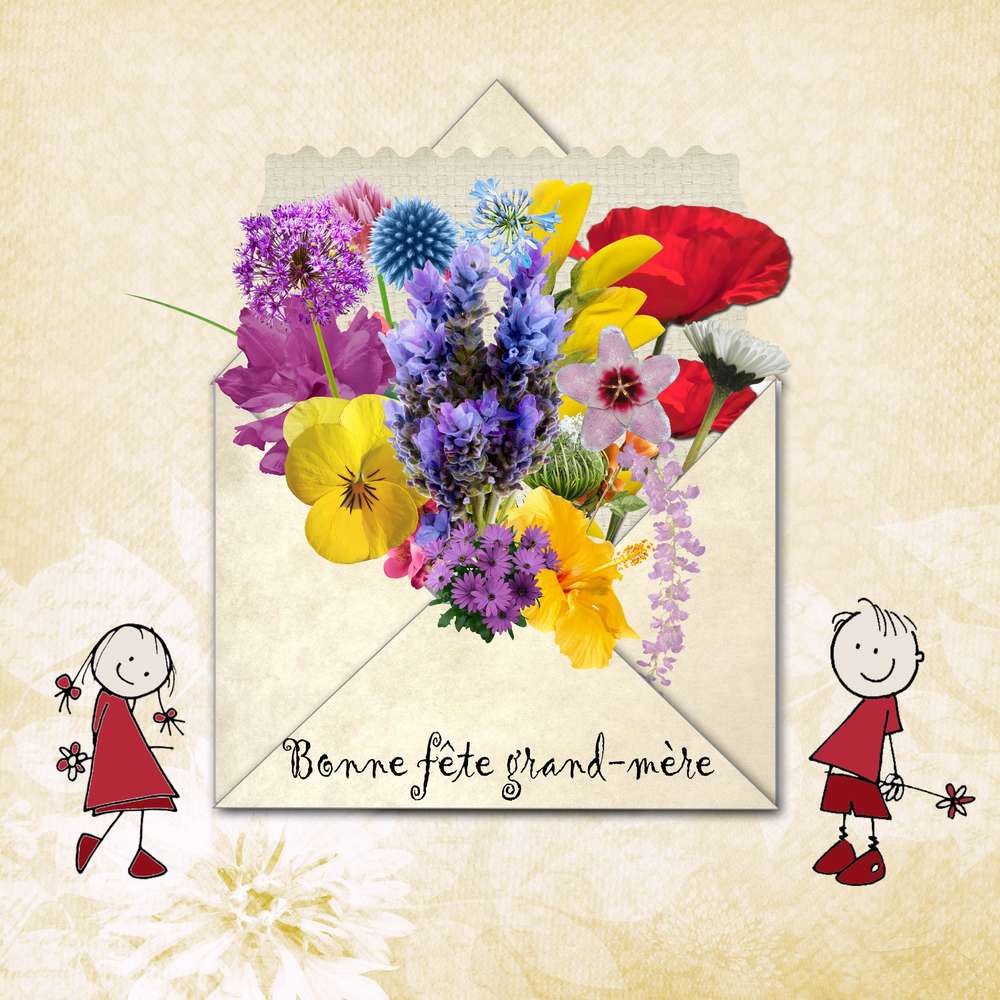 Bonne fête grand mère