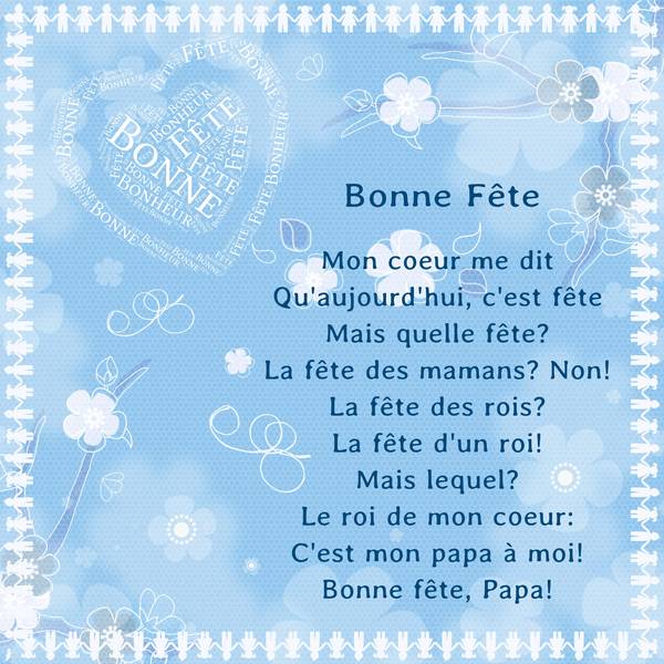 BONNE FETE  PAPA