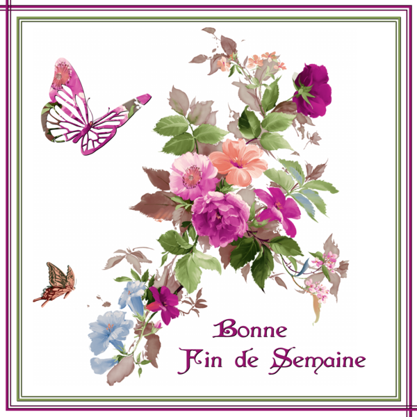 BONNE FIN DE SEMAINE