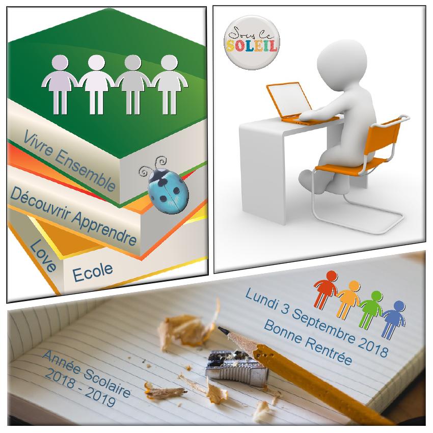 BONNE RENTREE - ANNEE SCOLAIRE 2018 - 2019