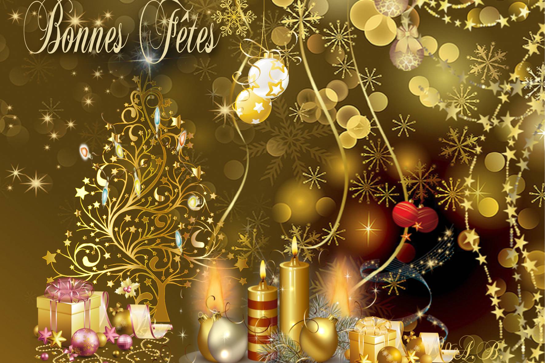 Bonnes fêtes. Aurore