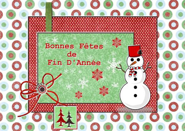 BONNES FETES de FIN D'ANNEE