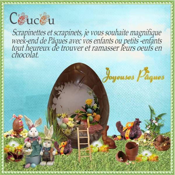 bonnes fêtes de Pâques à vous