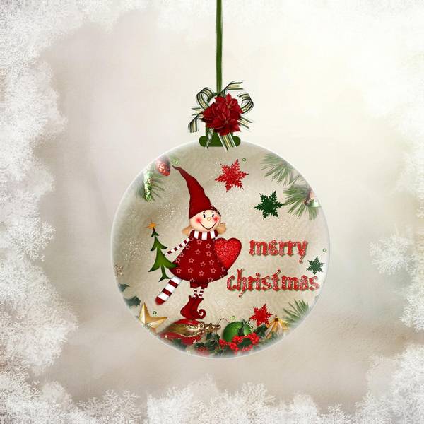 Boule de noel challenge Gilberte