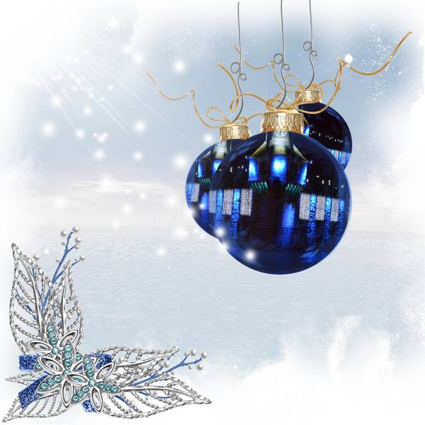 Boules de Noël pour Karine