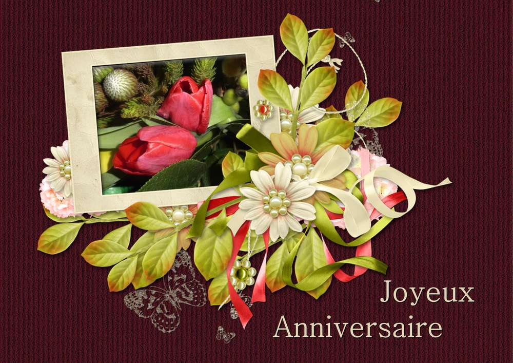 BURLOUX (CHRISTIANE) - JOYEUX ANNIVERSAIRE