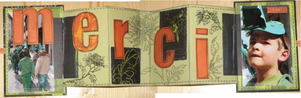 cadeau maitresse **Rouge de Garance** déplié