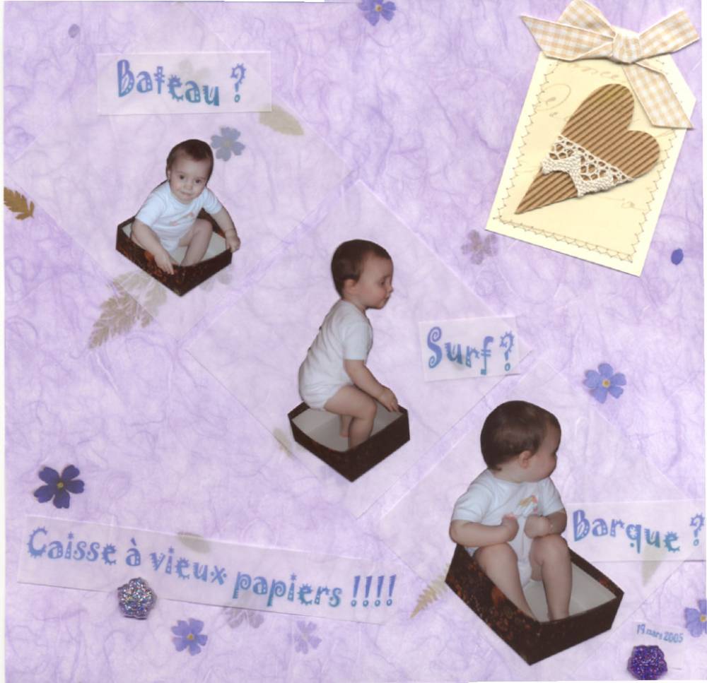 Caisse à vieux papiers