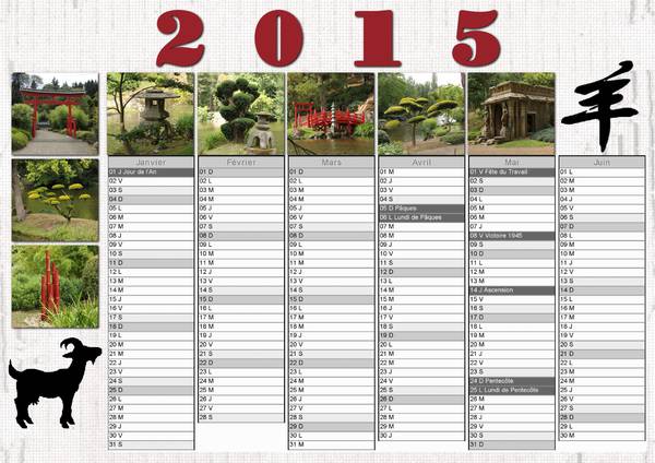 CALENDRIER 2015