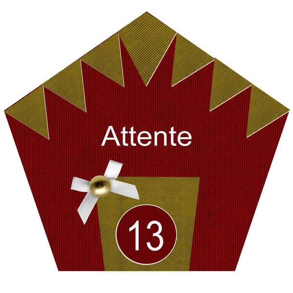 CALENDRIER DE L'AVENT - 13 DECEMBRE